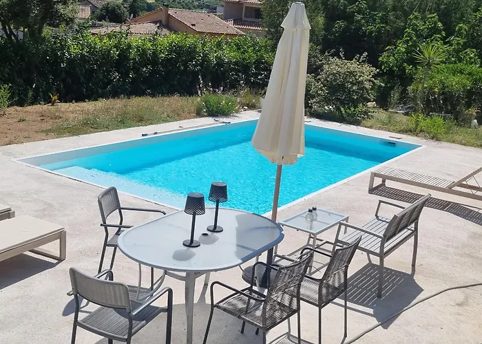 T2, Rez De Avec Piscine Prázdninový dům Afa