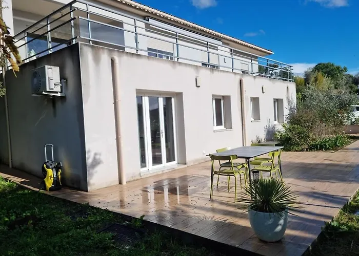 T2, Rez De Avec Piscine Сasa de vacaciones *